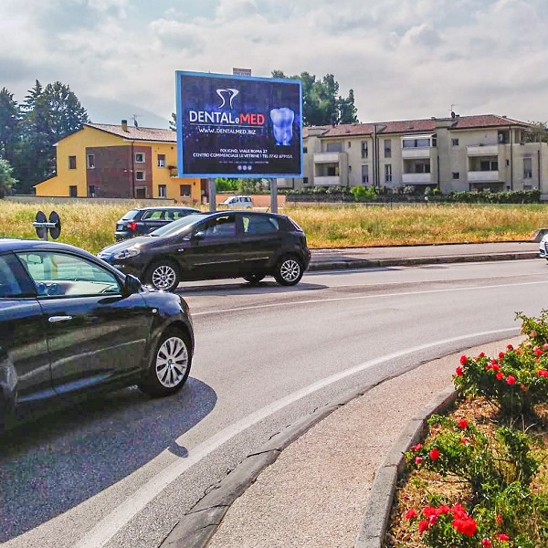 Cartelli pubblicitari AD Service Foligno